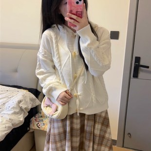 复古格子半身裙女秋冬新款高腰显瘦中长款a字裙学院风半身裙套装