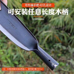 劈柴砍树砍柴刀农用猛钢蔑竹大刀户外伐木丛林多功能开路直刀包邮