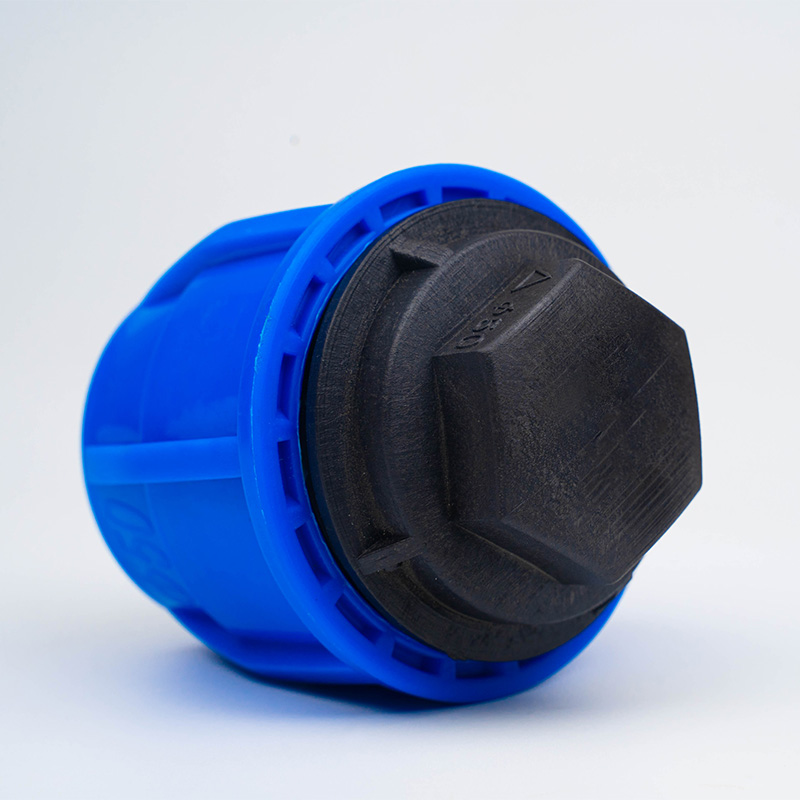 pe管接头配件堵头快接管件水管硬管快速直接25活接头40配件20塑料