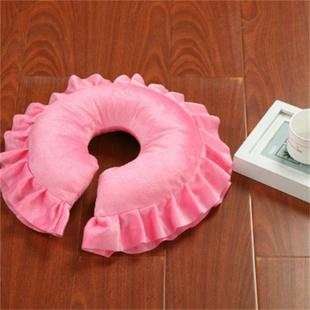 美容院枕u形按摩u型美容床上的枕头胸枕趴专用枕芯通用小趴枕脸枕