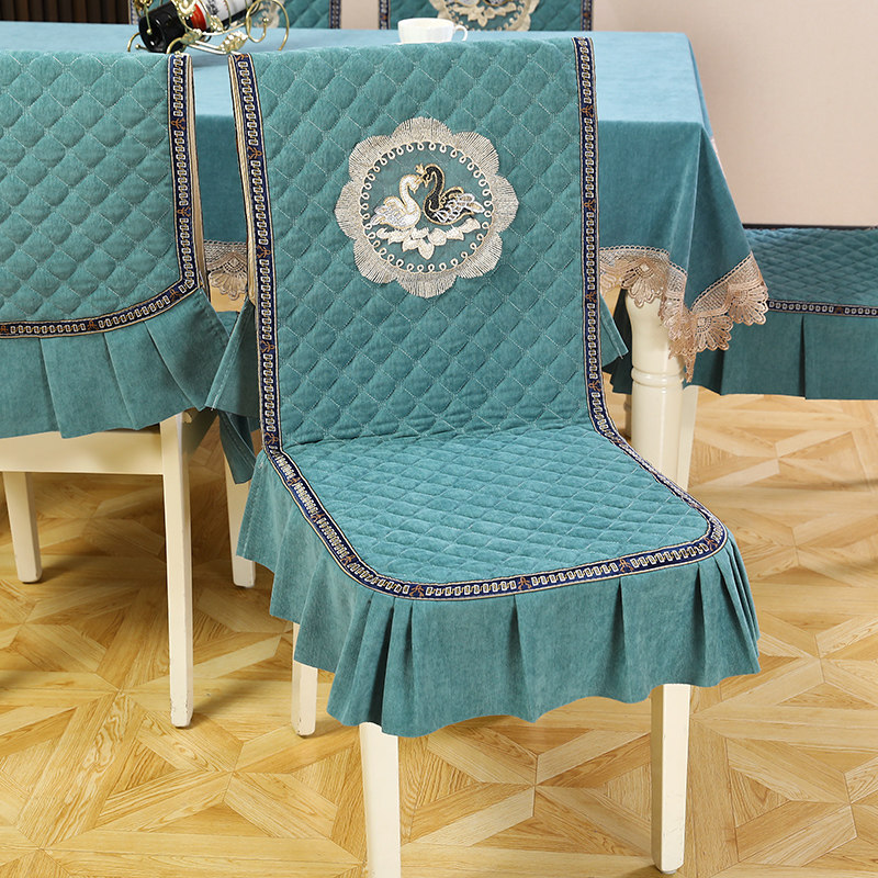新款餐桌椅子套罩桌布布艺餐椅垫套装防滑凳子套坐垫靠背连体一体,居家布艺,桌布,淘宝优惠券,粉丝福利购,淘宝优惠卷