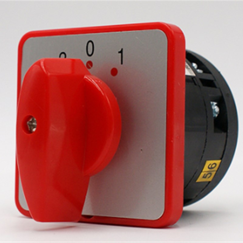 万能转换开关 LW6D LW6-1/B001 (1节 3档位)