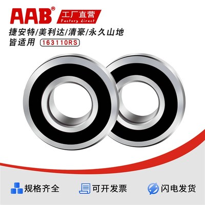 AAB捷安特/美利达/清豪山地车自行车中轴轴承163110RS 16*31*10
