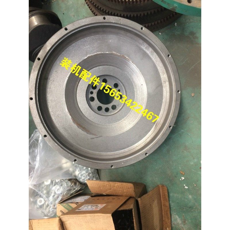潍坊潍柴华丰R6105P型固定动力用柴油机 离合器飞轮 柴油机配件