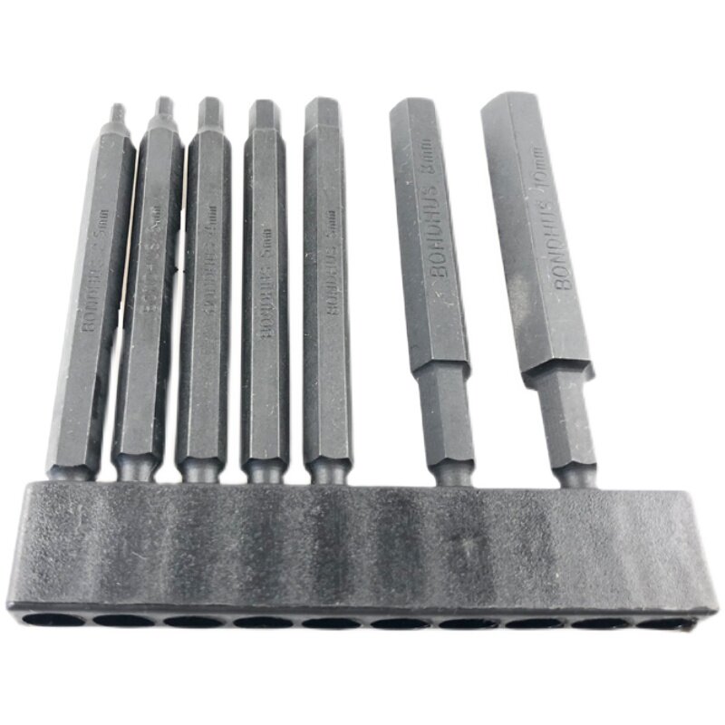 BONDHUS波顿美国进口1/4六角批头6.35mm6角风批头手电钻电动工具