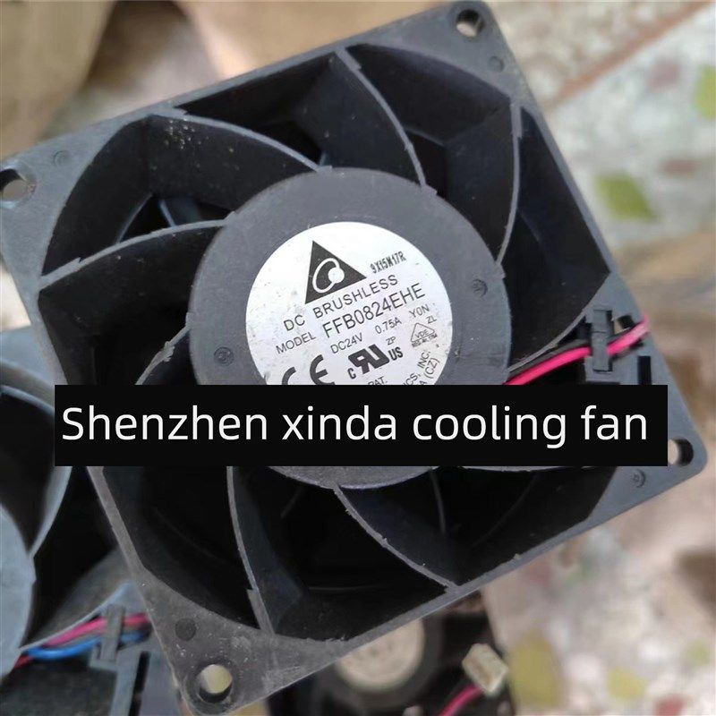 原装台达Ffb0824Ehe 8038 24V 0.75A逆变风扇大风量冷却风扇