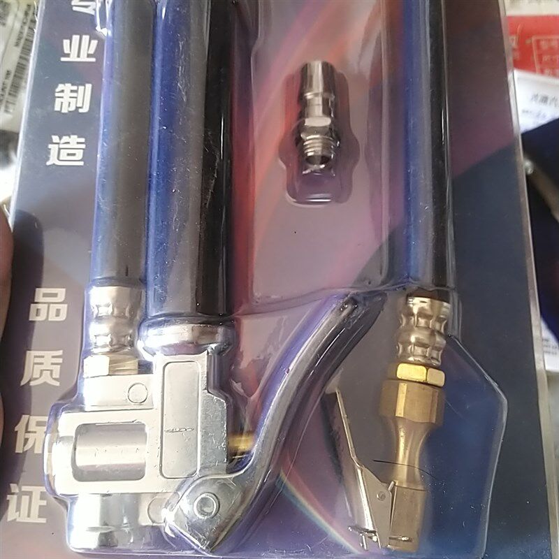 机械式胎压枪打气表充气表胎压表气压尺自扣式内藏式胎压监测坚固