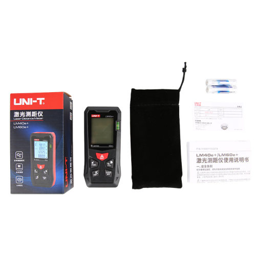 优利德LM40e+/LM60e+高精度激光测距仪红外线激光电子尺量房仪