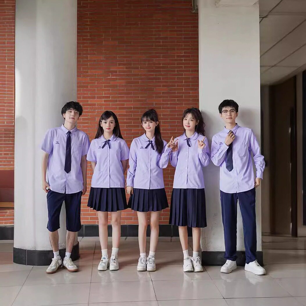 直销jk制服泰国泰式校服开学季学院风大合唱国庆活动演出表演服套