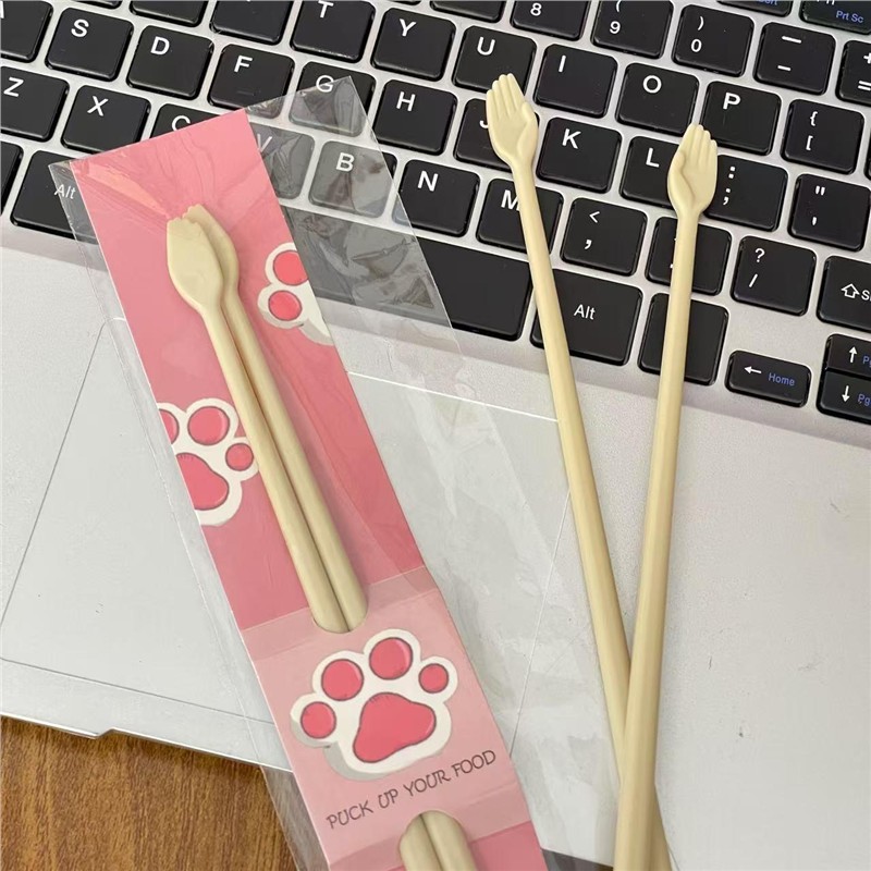 神经手掌筷子仪式感虔诚之手搞怪抽象一人食餐具仿真手掌造型筷子