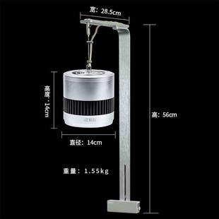 尼特利水草灯全光谱LED水草灯at3筒灯 鱼缸水草灯水族箱灯遥控灯