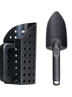 abs爆款s soop沙漏沙斗金属探测器过滤筛子沙滩工具