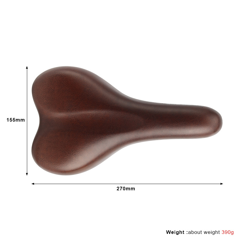 登山车pu皮自行车坐垫舒适鞍座减震加厚座垫弹性柔软舒适座垫