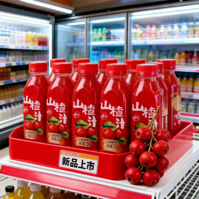 【官方推荐】山楂汁果味饮料220ml*10瓶口感细腻解油腻解辣划算