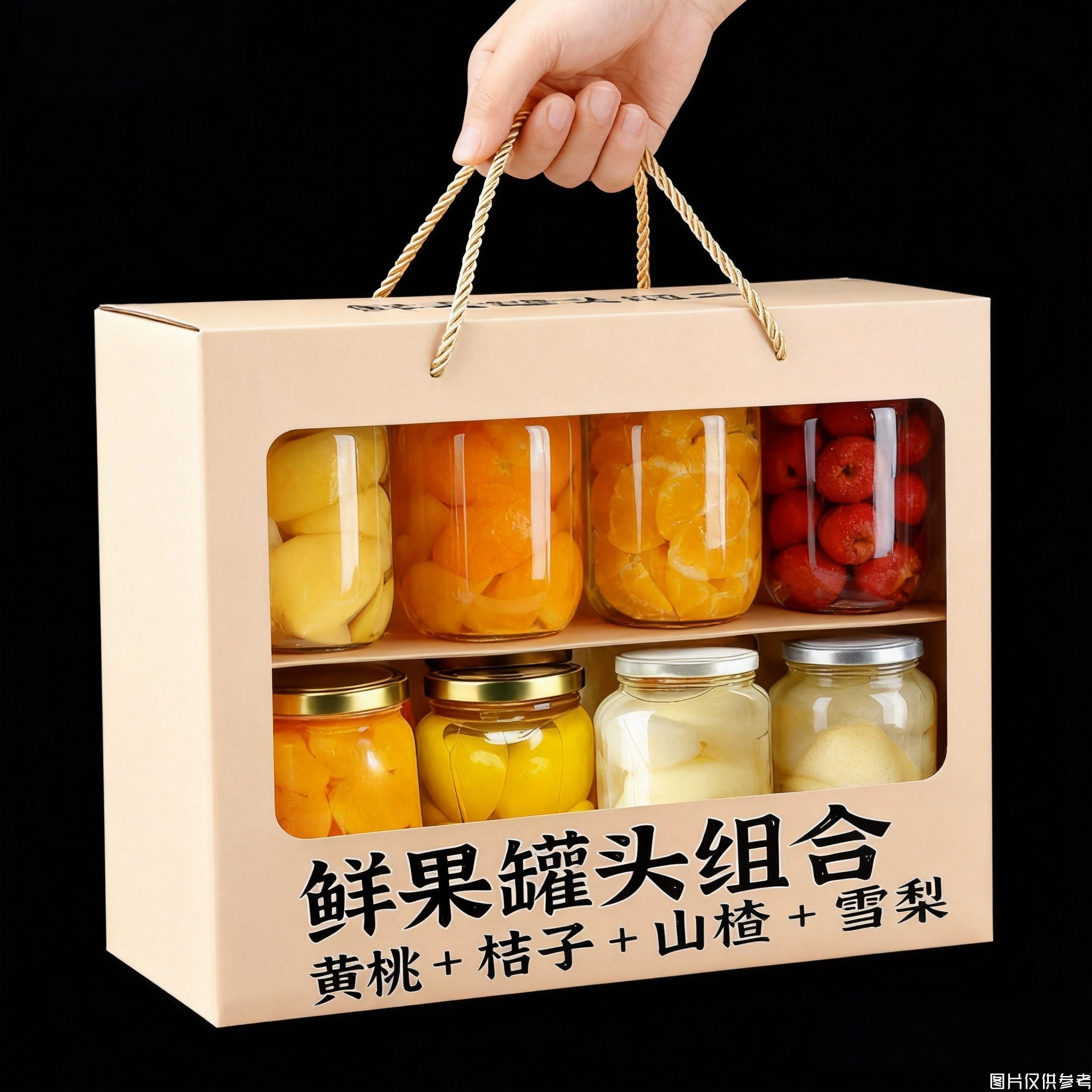 【年货上新】黄桃罐头510g新鲜黄桃休闲零食水果罐头家庭用水果捞