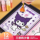 Sanrio детская песочная живопись для девочек ручной работы diy цветная песочная живопись зыбучие пески мелодия Куломи развивающая игрушка в подарок mini 2