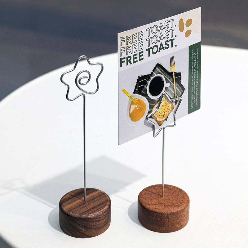 实木标签夹子价格展示牌菜品菜单菜牌展示夹立牌支架桌签商品标价签广告牌立式桌面名片卡片夹介绍台卡签摆台,文具电教/文化用品/商务用品,桌牌/台牌,淘宝优惠券,粉丝福利购,淘宝优惠卷