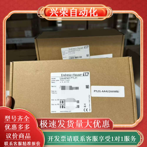 全新原装 EH恩德斯豪斯 FTL31液位传感器 FTL31