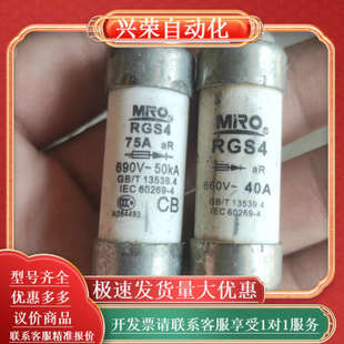 高压变频器保险丝茗熔 品种 目前只有40A和75A