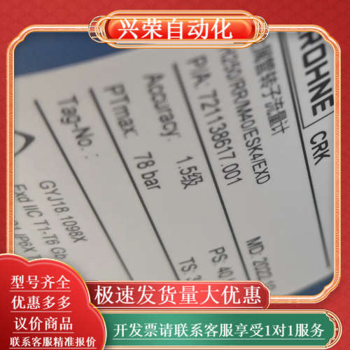 KROHNE科隆 H250/RR/M40/ESK4/EXD流