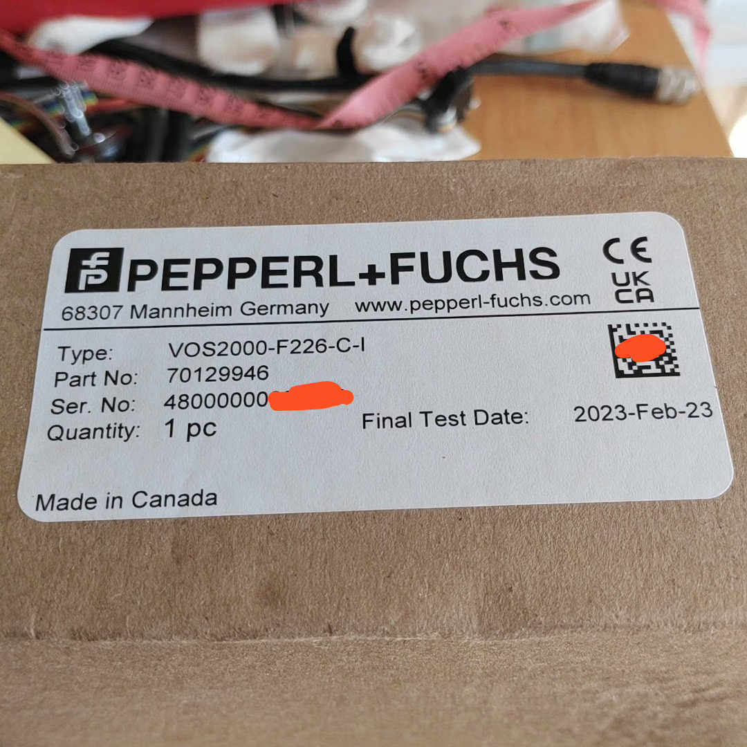 倍加福固定式读码器VOS2000-F226-C-I