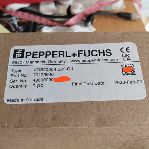 倍加福固定式读码器VOS2000-F226-C-I