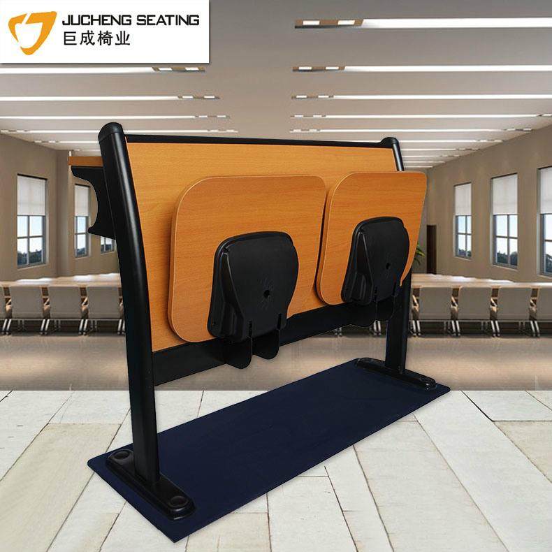 学校连排桌椅学校阶梯教室排椅固定写字板公共座椅课桌椅阶梯桌椅