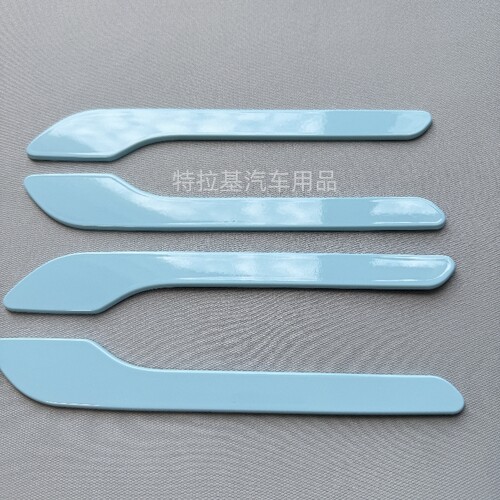 特斯拉model3y冰川蓝车标