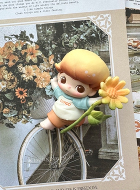 原创洞洞鞋配饰泡泡玛特dimoo系列可爱立体高级鞋花适配crocs鞋扣