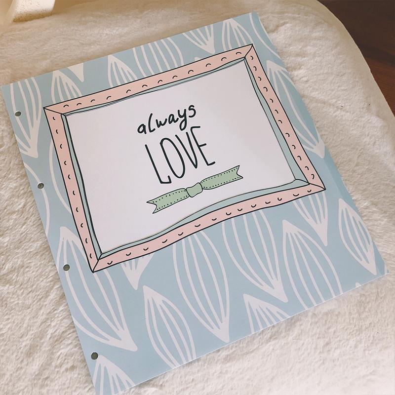 memobox相册配件隔页纸 单张插页八寸全家福相框DIY