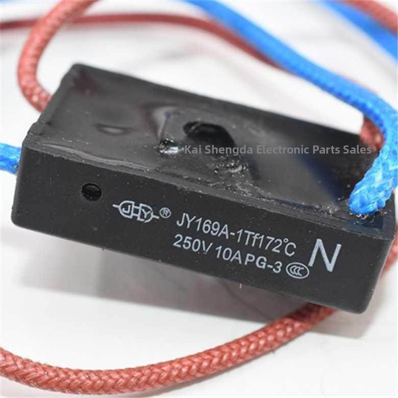适用于电压力锅温度保险丝管Ry169A Tf172℃温控热熔断路器10A