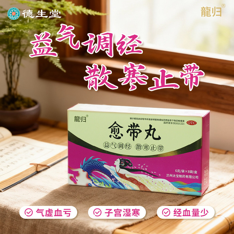 【龙归】愈带丸6g*8袋/盒