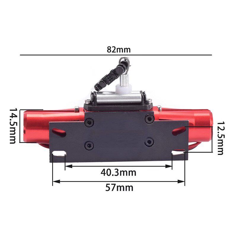1:8 1:10 RC模型越野攀爬车通用 金属 遥控电动 双绞盘 控制器