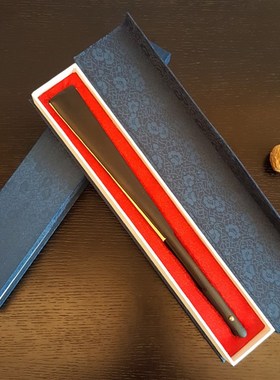 杭州礼品义和折扇男士折扇绫绢折扇定做扇子礼品定制工艺礼品