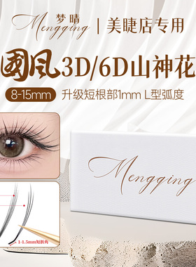 国风3D6D山神花睫毛LC美睫店专用