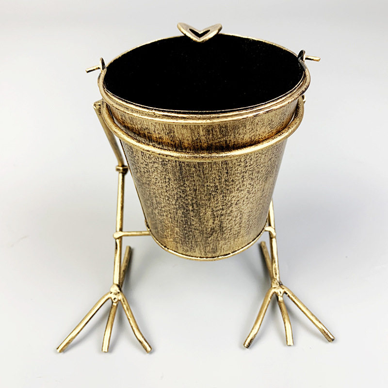 复古创意烟灰缸金属手工艺装饰摆件酒吧餐厅个性实用道具直销