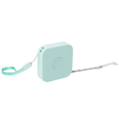 得力79652皮卷尺2m测量工具 家用耐用木工泥工伸缩尺  皮卷尺