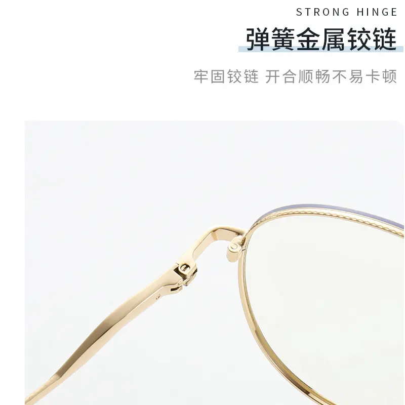 金属眼镜框近视眼镜女可配有度数圆框御姐纯欲风眼睛框架圆形