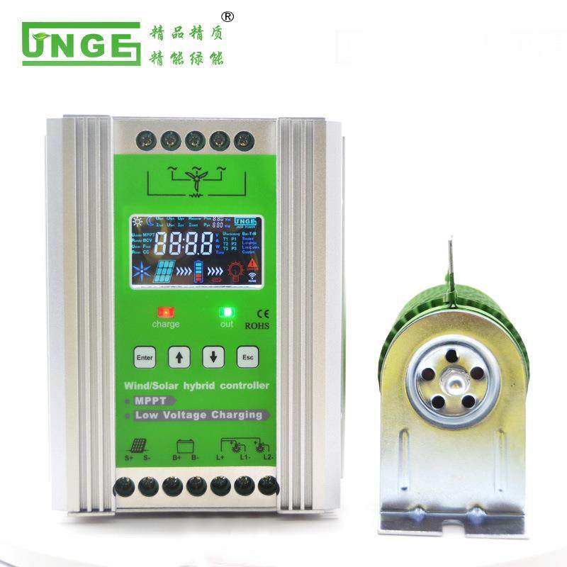 风光互补控制器300W到1500W风能太阳能12V24V48V铅酸锂电池通用