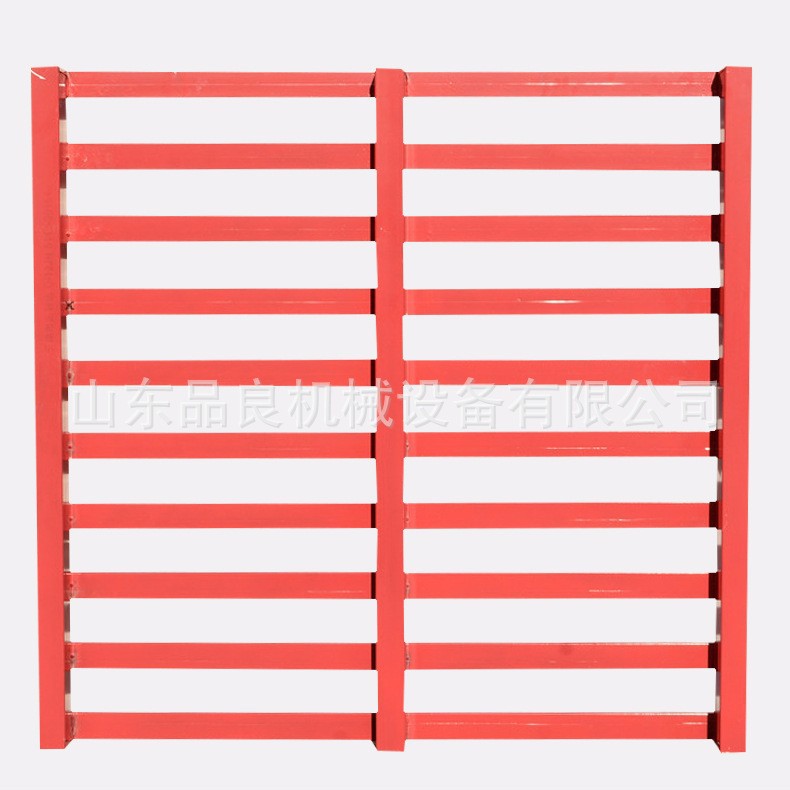 仓储重型货架镀锌钢托盘防潮铁托盘仓储拖盘  钢材重型托管