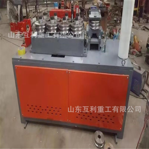 九轮大棚骨架折弯机 电动圆管方管弯弧机 液压数控全自动弯管机