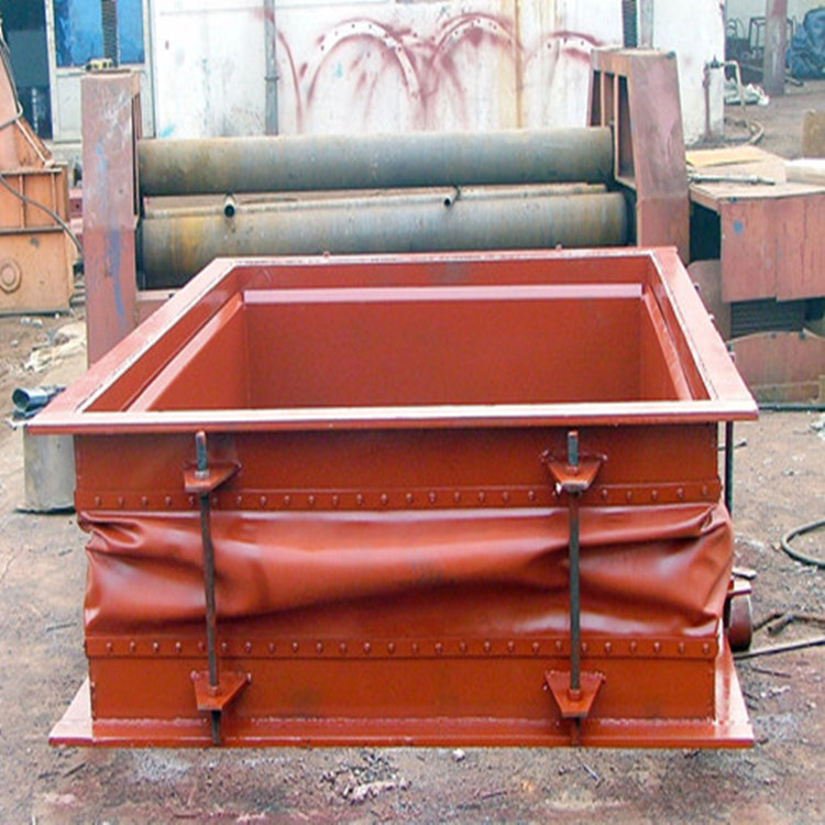 厂家风机软连接织物布非金属高温膨胀节 烟道硅胶橡胶复合补偿器