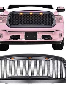 适用道奇公羊中网13-18年ram1500前保险杠上网格改装件前脸格栅
