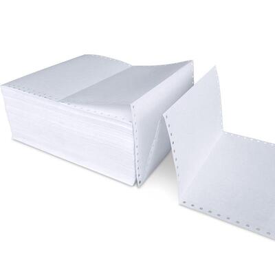 记账凭证打印纸凌龙针孔连打80克办公会计财务空白凭证纸240140