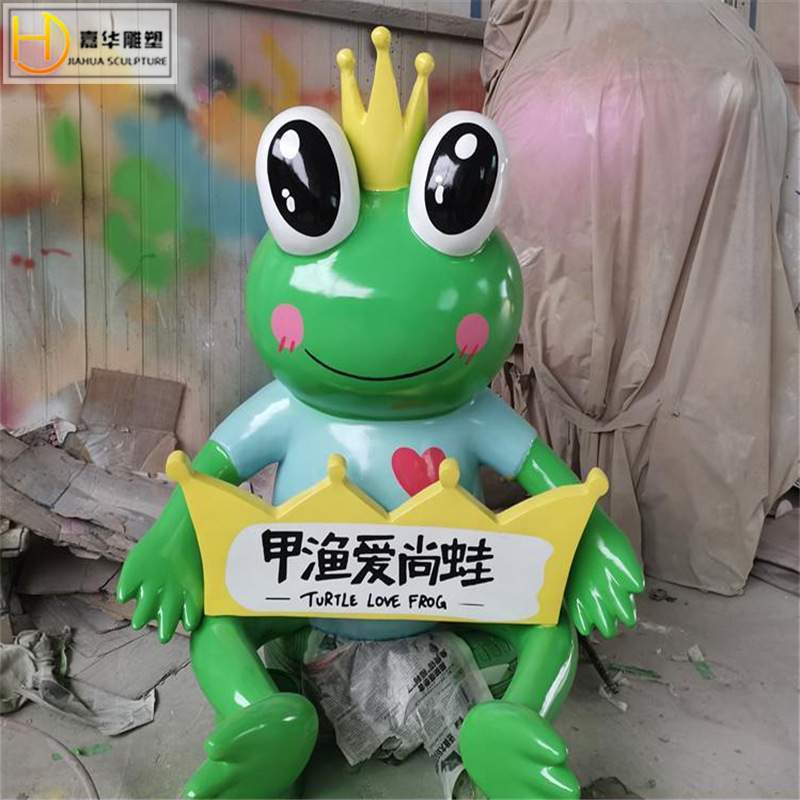 玻璃钢雕塑商场卡通动物大型摆件户外人物美陈创意装饰景观制作