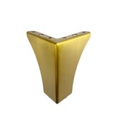 不锈钢茶几腿黑钛沙发脚加厚床脚餐边柜脚玄关柜腿电视柜脚斗柜脚