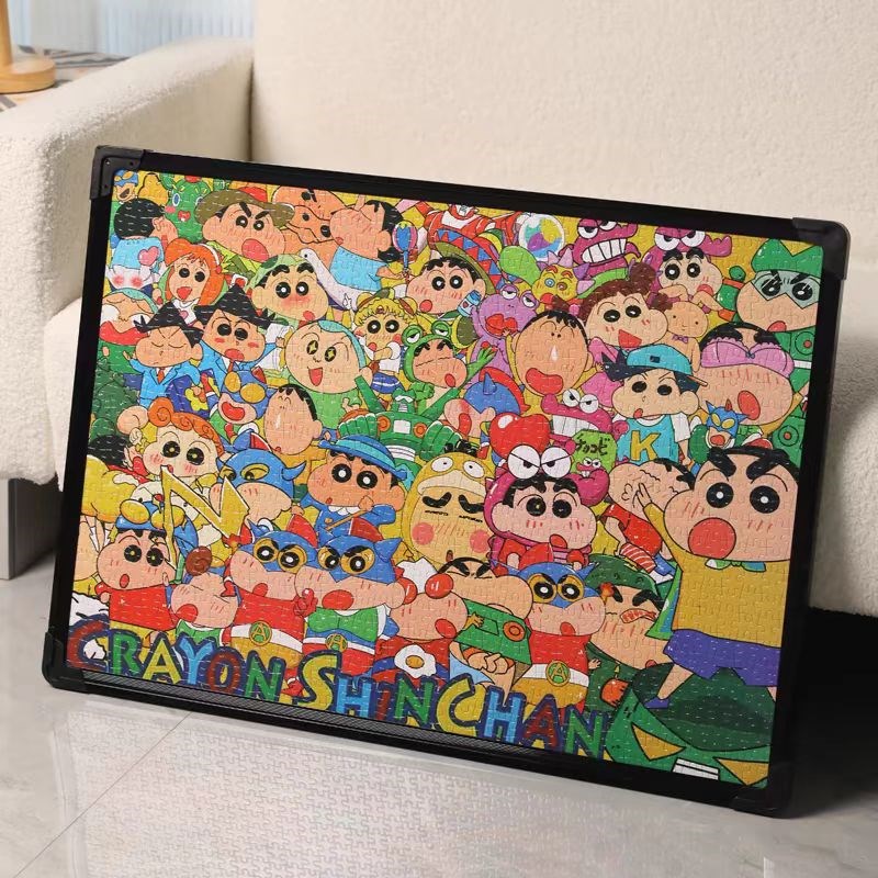 拼图相框裱框1000片大尺寸画框70x50和75x50厘米框架时尚简约挂墙