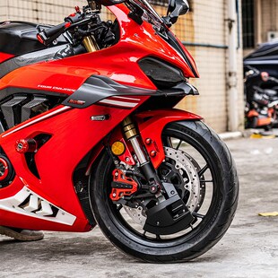 适用阿普利亚RS660 RSV4 Tuono660/V4改装前刹车盘导流罩 护杠