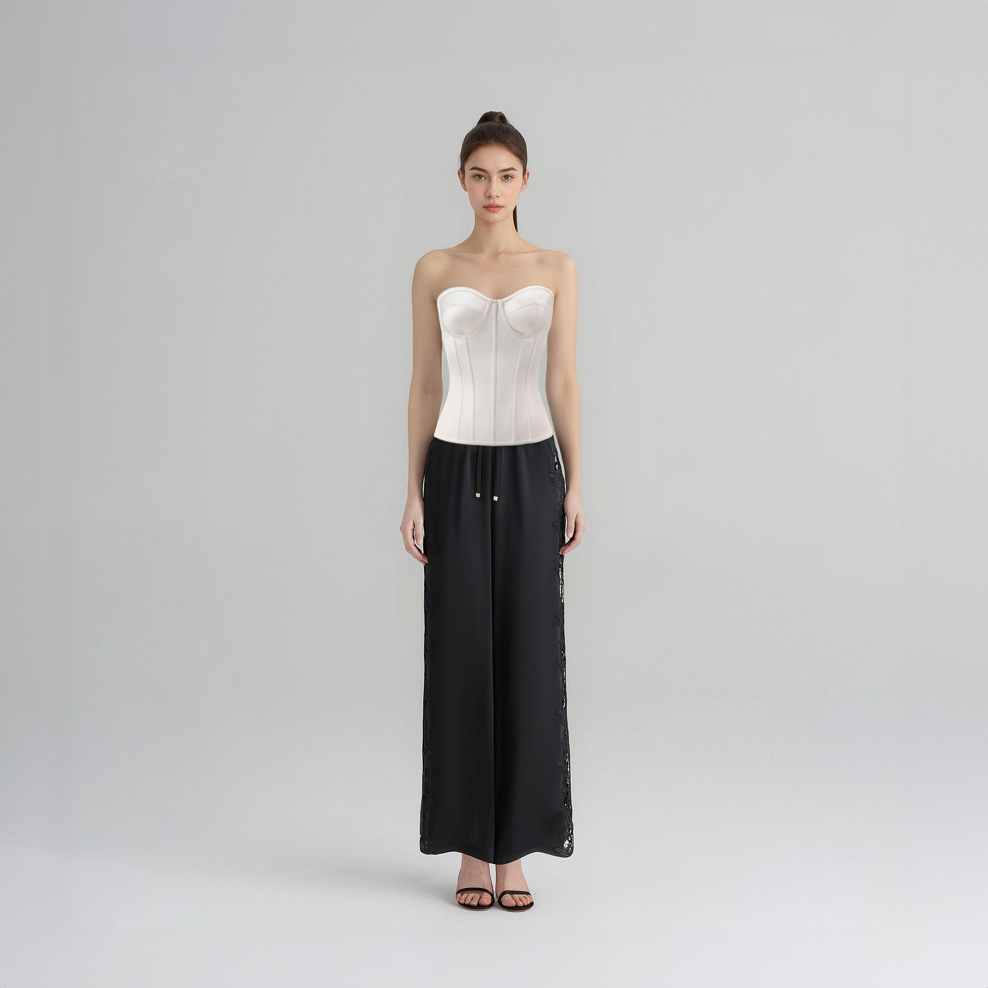 千金风修身型纯欲风辣妹风女士时尚经典抹胸TC25CS04