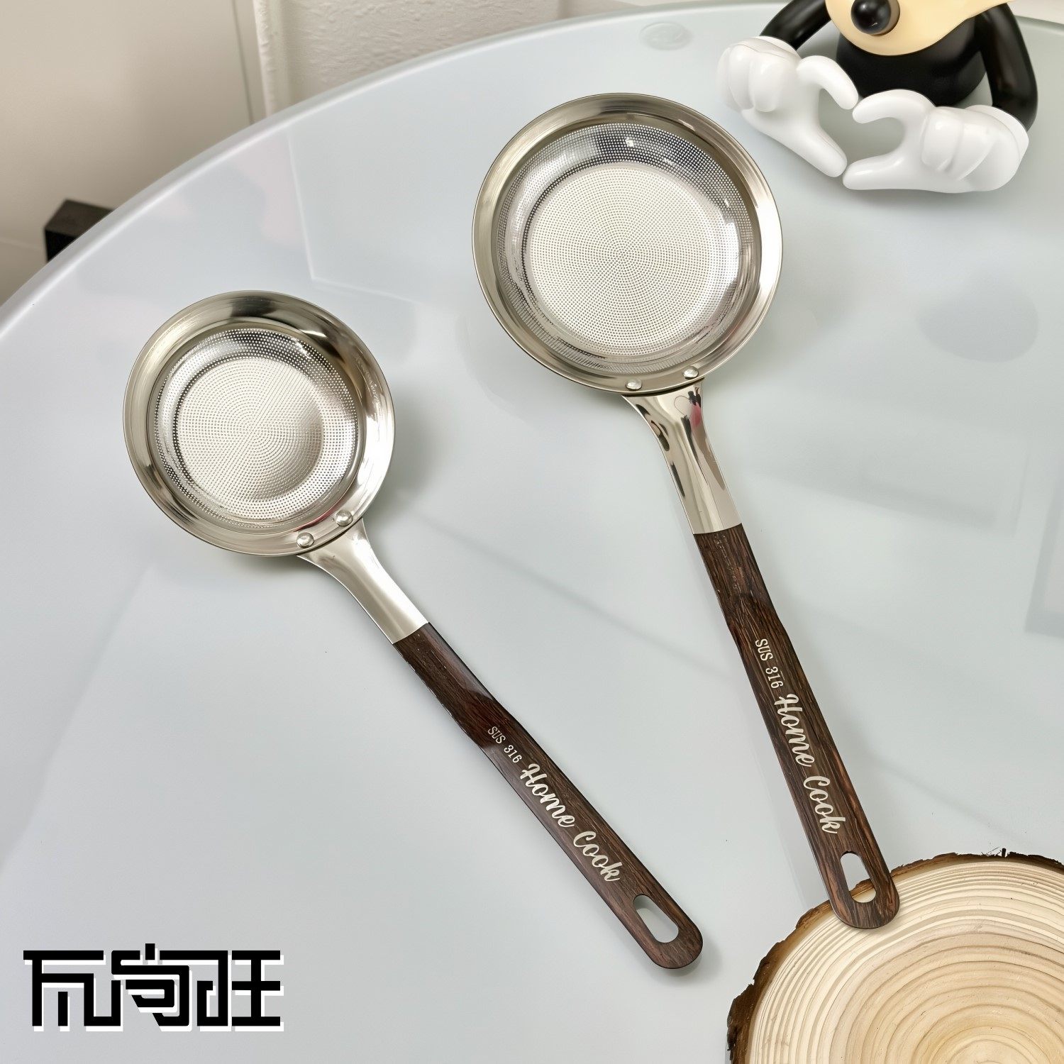 瓦尚旺厨房煎炸沥油304不锈钢打沫勺火锅涮肉ins风撇沫勺网筛滤勺,厨房/烹饪用具,漏勺/滤网勺,淘宝优惠券,粉丝福利购,淘宝优惠卷